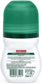 6x Borotalco Deo Roll-On Originale, Profumo di Borotalco, 50 ml