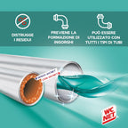 Wc Net Professional - Trattamento Scarichi Domestici con Agenti Biologici, Distrugge i Residui e Elimina gli Odori, Fragranza Pino, 1000 ml