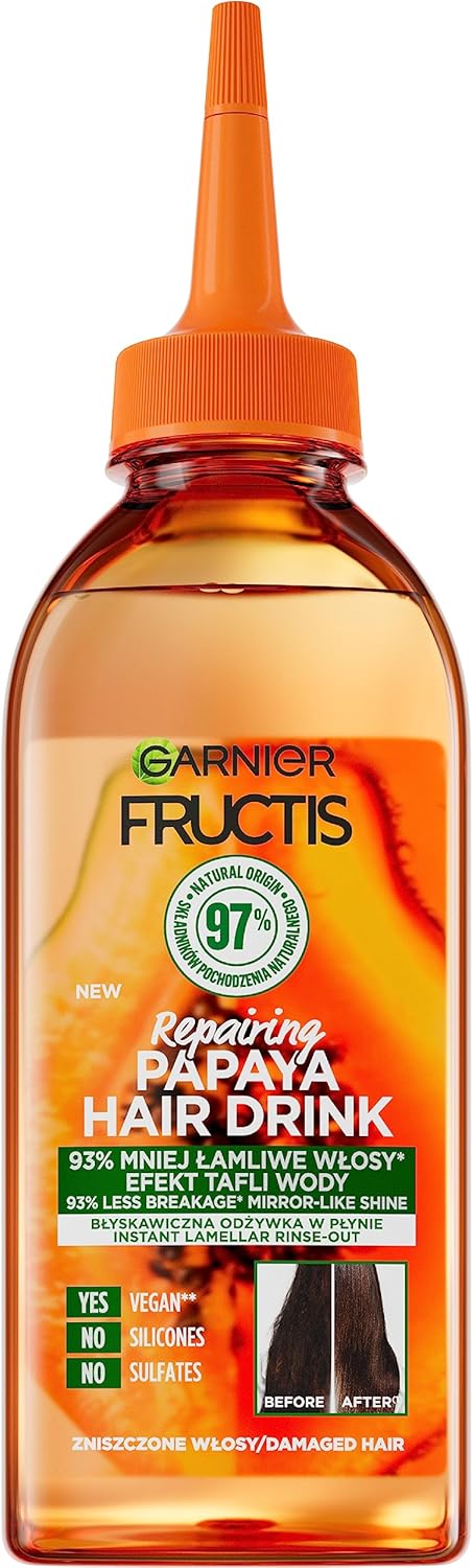 Garnier Fructis Hair Drink Papaya Balsamo lamellare istantaneo liquido