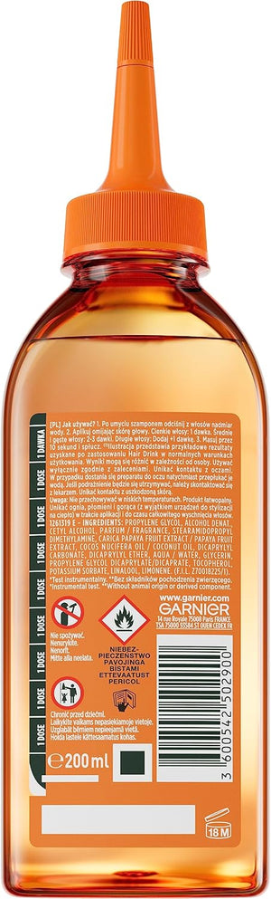 Garnier Fructis Hair Drink Papaya Balsamo lamellare istantaneo liquido