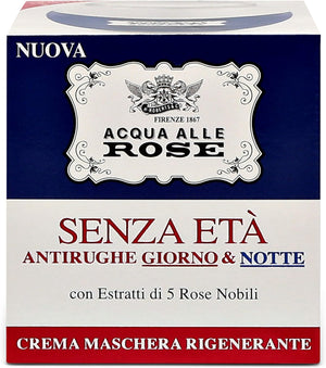 Acqua alle Rose Crema-Maschera senza Età Giorno e Notte, 50 ml