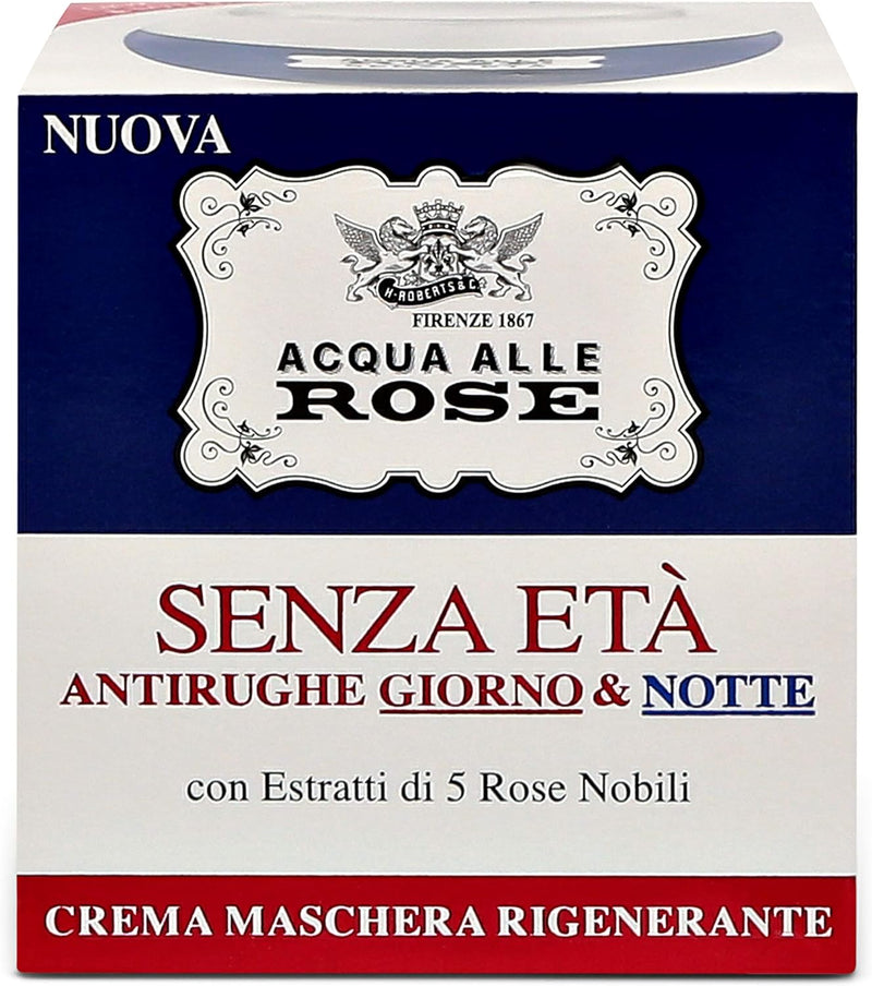 Acqua alle Rose Crema-Maschera senza Età Giorno e Notte, 50 ml