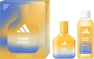 Adidas, Confezione Regalo Vibes Chill Zone Eau de Parfum 50 ml + Gel
