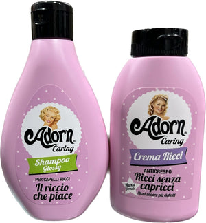 Adorn Caring Crema Ricci Anticrespo, Trattamento Professionale