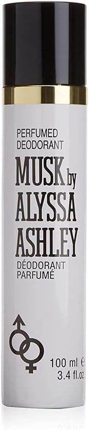 Alyssa Ashley Musk Deodorante Profumo 100 ml. Spray ''SET DA 3 PEZZI''