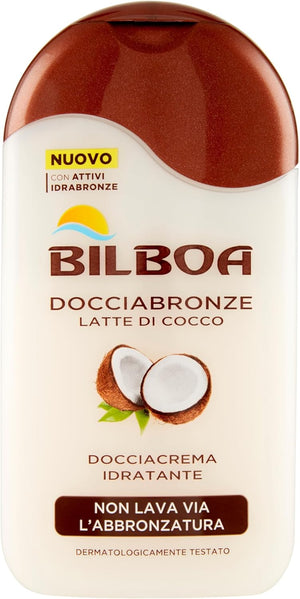 Bilboa DocciaBronze Latte di Cocco Docciacrema Idratante 220 ml