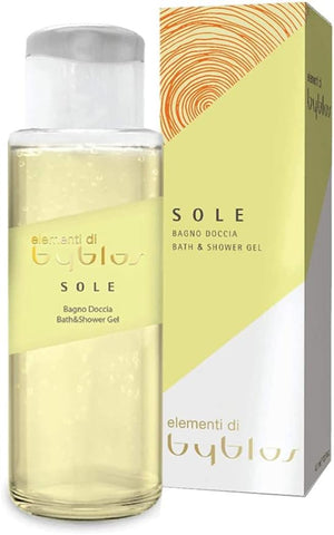 Byblos Elementi Sole Bagnoschiuma 400 ml. " SET DA 3 PEZZI "