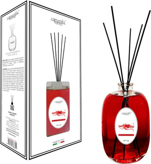 Camomilla Torino Diffusore a Bastoncini 700 ml. Linea Stone Rosso