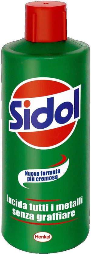 confezioni sidol 75 ml 6 pezzi- lucida metalli - acciaio, rame