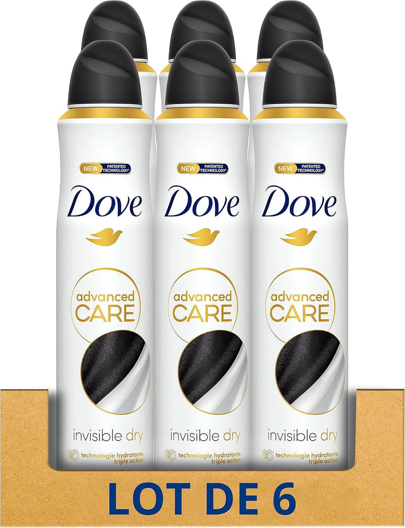 DOVE - Deodorante da donna originale Advanced Care - Spray