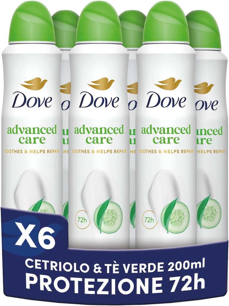 Dove Deodorante Spray Advanced Care Go Fresh Cetriolo Formula
