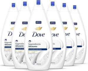 Dove Docciaschiuma Idratante, Formula con Idratante Dermo-Naturale