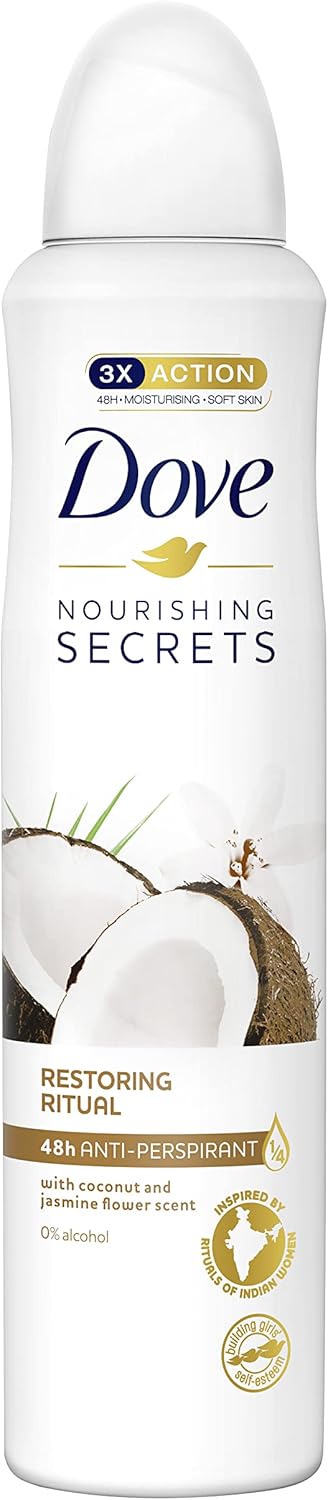 Dove Nutriente Secrets Fiore di cocco e gelsomino con ¼ crema 6 x 250ml