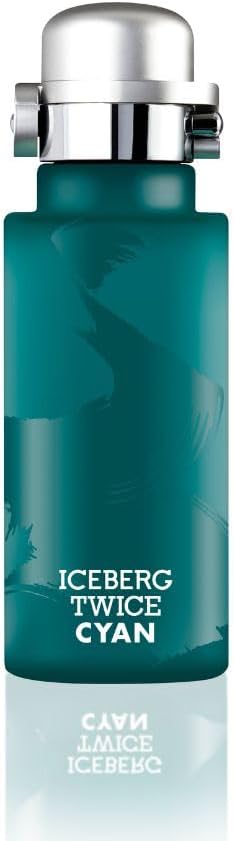 ICEBERG Twice Cyan – Eau de Toilette 125 ml, Profumo da Uomo dalle
