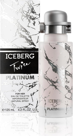 ICEBERG Twice Platinum – Eau de Toilette 125 ml, Profumo da Donna