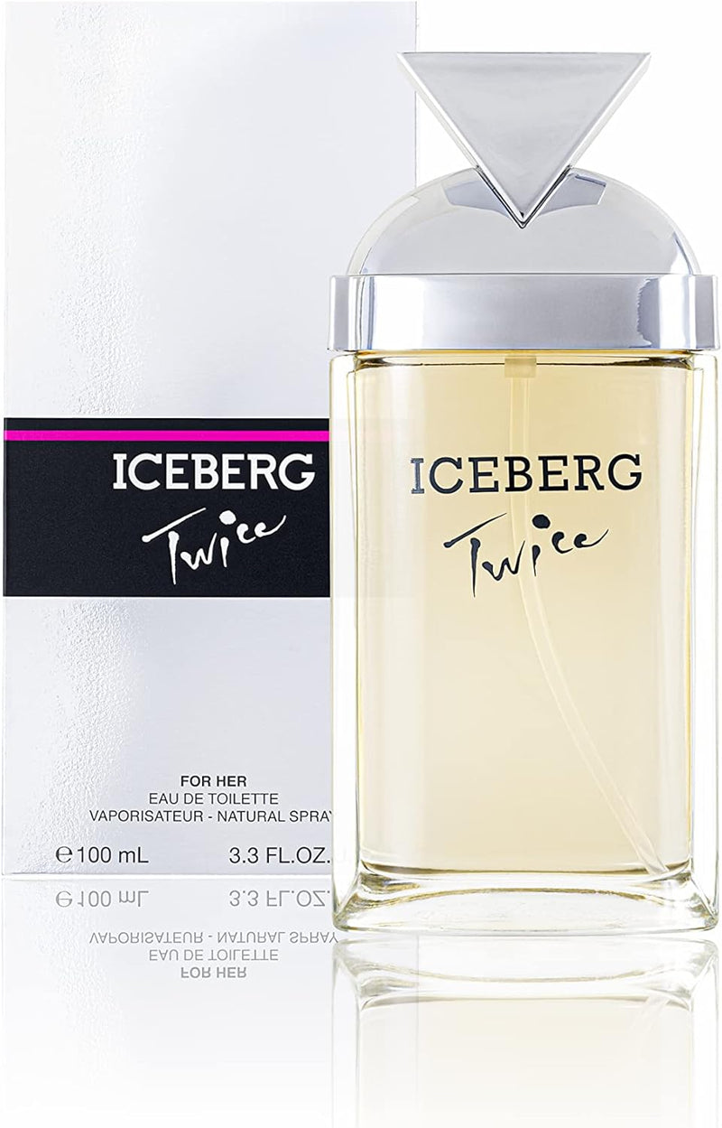 ICEBERG Twice Woman – Eau de Toilette 100 ml, Profumo da Donna