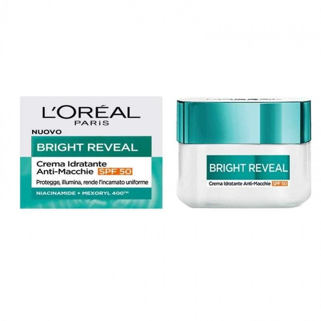L'Oreal Paris Bright Reveal Crema Idratante Anti-Macchie SPF50 50ml