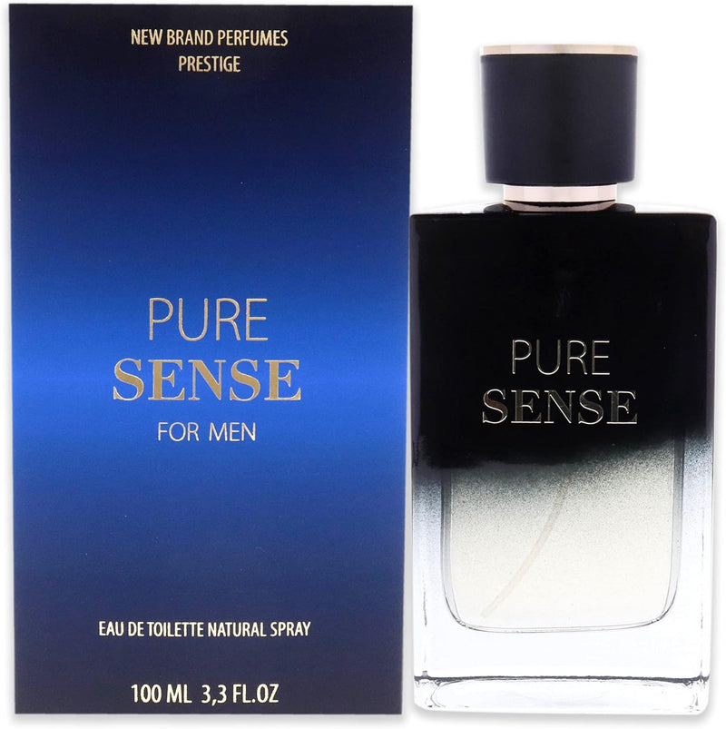 New Brand Pure Sense For Men 3,3 oz EDT Spray
