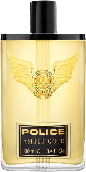 Police Amber Gold by Police Colognes Eau De Toilette Spray 3.4 oz