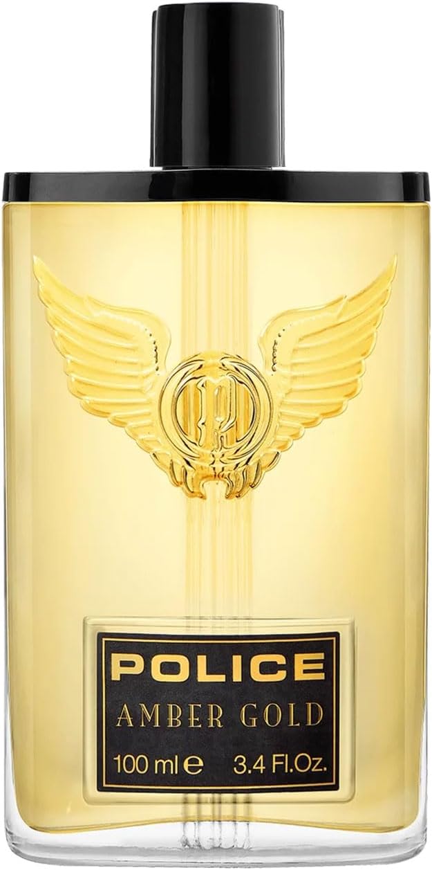Police Amber Gold by Police Colognes Eau De Toilette Spray 3.4 oz