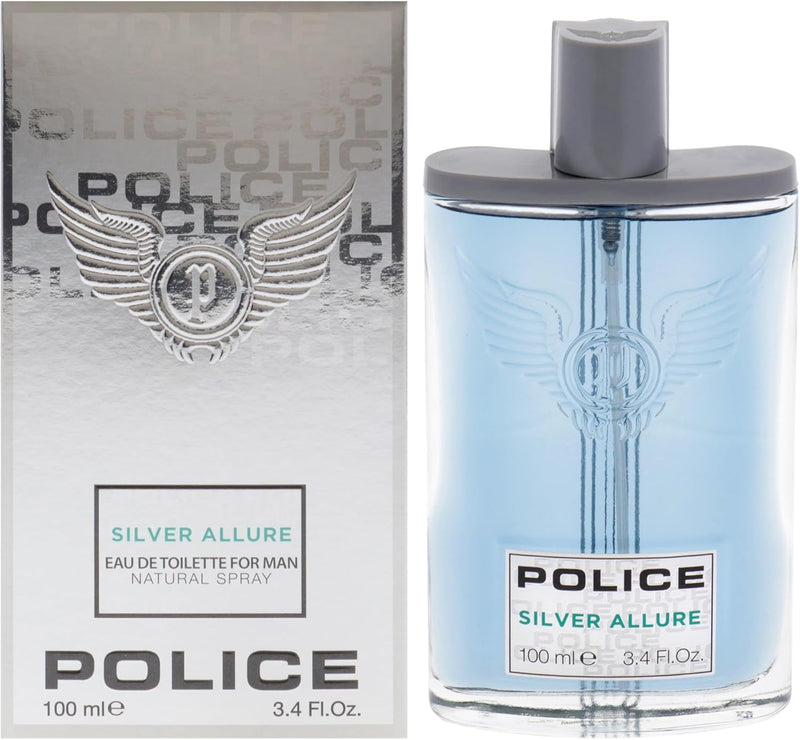 Police Contemporary Silver Allure For Man Eau de Toilette Ml.100 Spray