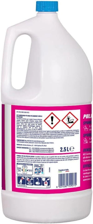 6x ACE Candeggina Denso+ Armonie Floreali, Profumata,Da 2.5 Litri