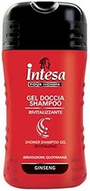 Set 12 INTESA Doccia-Sha Ginseng-Nero 250 Ml Cura E Pulizia Del Corpo
